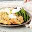 air fryer tilapia on plate with
