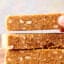 stack of peanut butter granola bars